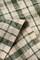 1 Yard Rustic Green Plaid Mesh Linen Natural Apparel Fabric 60" Width